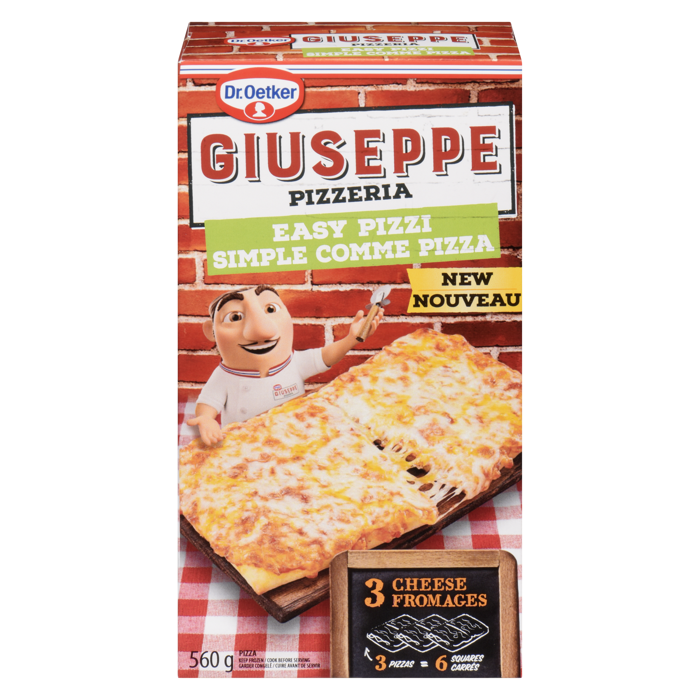 GIUSEPPE EASY PIZZI 3 CHEESE